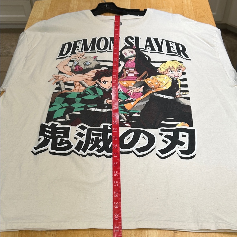 Demon Slayer Graphic Tee - White Unisex 2XL - Picture 10 of 11